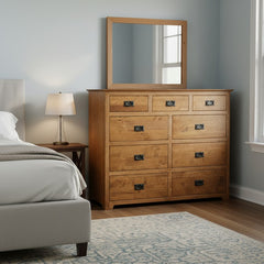 Yancy Cobler - Rustic White Oak Dresser