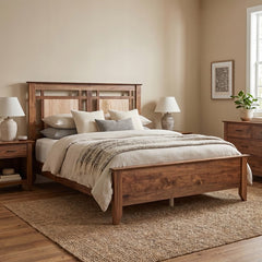 Yancy Cobler - Wormy Maple Queen Bed
