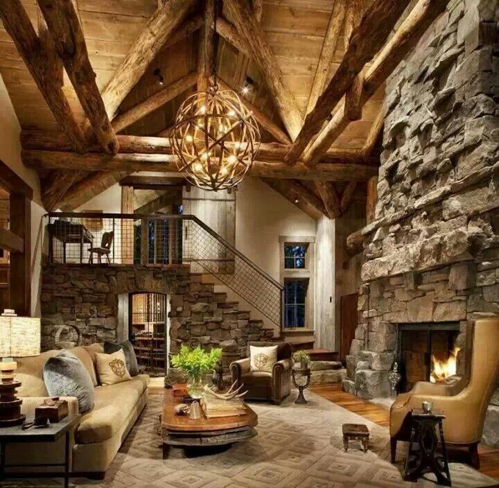 4 Ways To Give Your Log Cabin A Rustic Feel, Log Cabin Living Room Designs