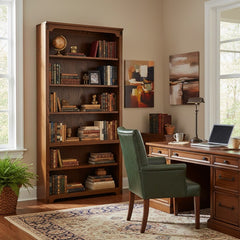 36" x 72" Amish Mission Bookcase