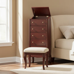 42" Queen Anne 2 Drawer Dressing Table