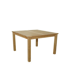 47" Square Small Slat Dining Table