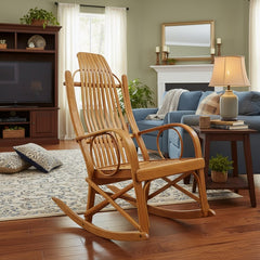 Amish Bent Rocker, Cherry