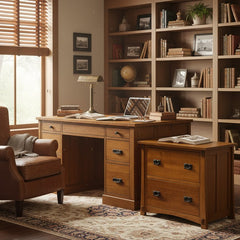 Amish Mission Two-Drawer File Cabinet