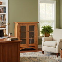 Aspen Bookcase w/ Glass Doors