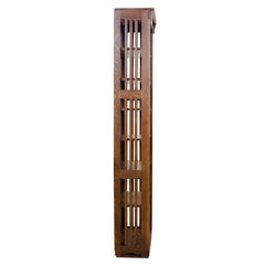 24" x 84" Solid Oak Mission Spindle Bookcases