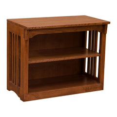 30" x 24" Solid Oak Spindle Bookcase