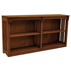 60" x 30" Mission Spindle Bookcase