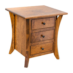 Caledonia 3 Drawer Nightstand