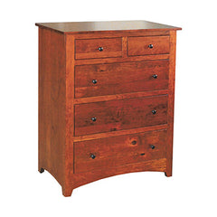 Economy Shaker 5 Drawer Chest