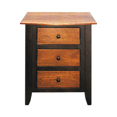 Sierra 3 Drawer Nightstand
