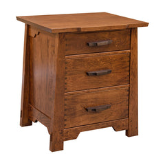 Greene & Greene 3 Drawer Nightstand