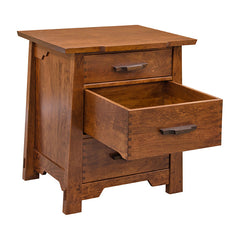 Greene & Greene 3 Drawer Nightstand