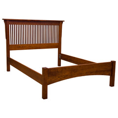 63" Amish Mission Deluxe-Low Footboard Bed