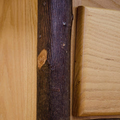Hickory One Drawer Nightstand