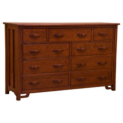 Greene & Greene 9-Drawer Dresser