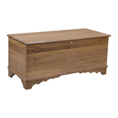 Walnut Hope Chest (Flat Top)