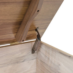 Walnut Hope Chest (Flat Top)