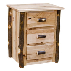3 Drawer Hickory Night Stand