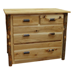 40" Amish Hickory 4-Drawer Dresser