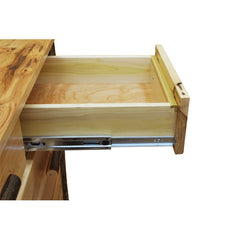 40" Amish Hickory 4-Drawer Dresser