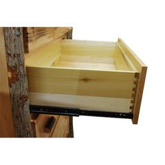 40" Amish Hickory 5-Drawer Chest