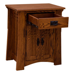 Bungalow One Drawer / Two Door Nightstand
