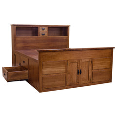 Amish Mission Chest Bed