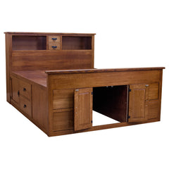 Amish Mission Chest Bed