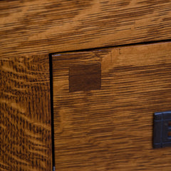 64" Amish Mission 10-Drawer Dresser w/ Inlays