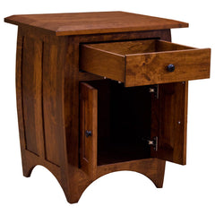 Amish Hillsdale Nightstand (1 drw/2doors)