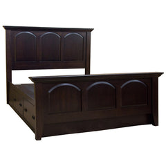 Amish Mission Onyx Carlyl Bed