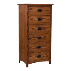 26" Amish Shaker 6-Drawer Lingerie