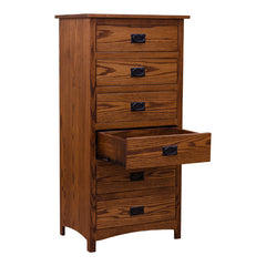 26" Amish Shaker 6-Drawer Lingerie
