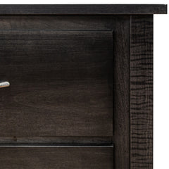 5-Drawer Brown Maple Mission Chest (Dark Knight)