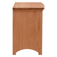 3 Drawer Night Stand- Red Oak