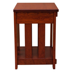Cherry Night Stand w/ Slats side