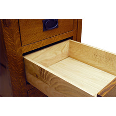 Amish Craftsman 3-Drawer Nightstand