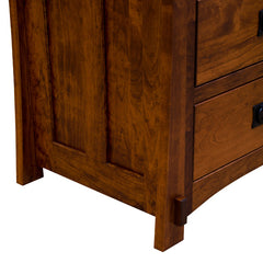 Amish Craftsman 3-Drawer Nightstand