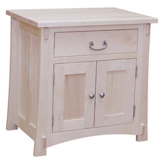 Amish Maple One Drawer / Two Drawer Night Stand