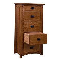 Amish Craftsman 5-Drawer Lingerie