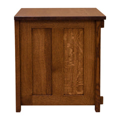 28" Amish Craftsman 1-Drawer/ 2-Door Nighstand