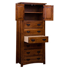 Amish Craftsman 6 Drawer Lingerie Chest