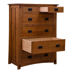 Amish Craftsman 6-Drawer Chest