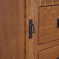 Amish Craftsman 5-Drawer/1-Door Chest