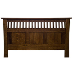 Amish Mission Dutch Spindle / Panel Bed