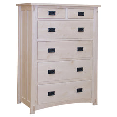 Dutch Six drawer Maple Chest