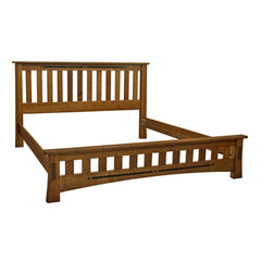 Amish Mission Low Foot board Bed