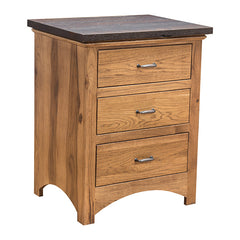 Lewiston 3 Drawer Night Stand