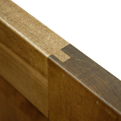 38" Amish Brown Maple Custom Wall Cabinet